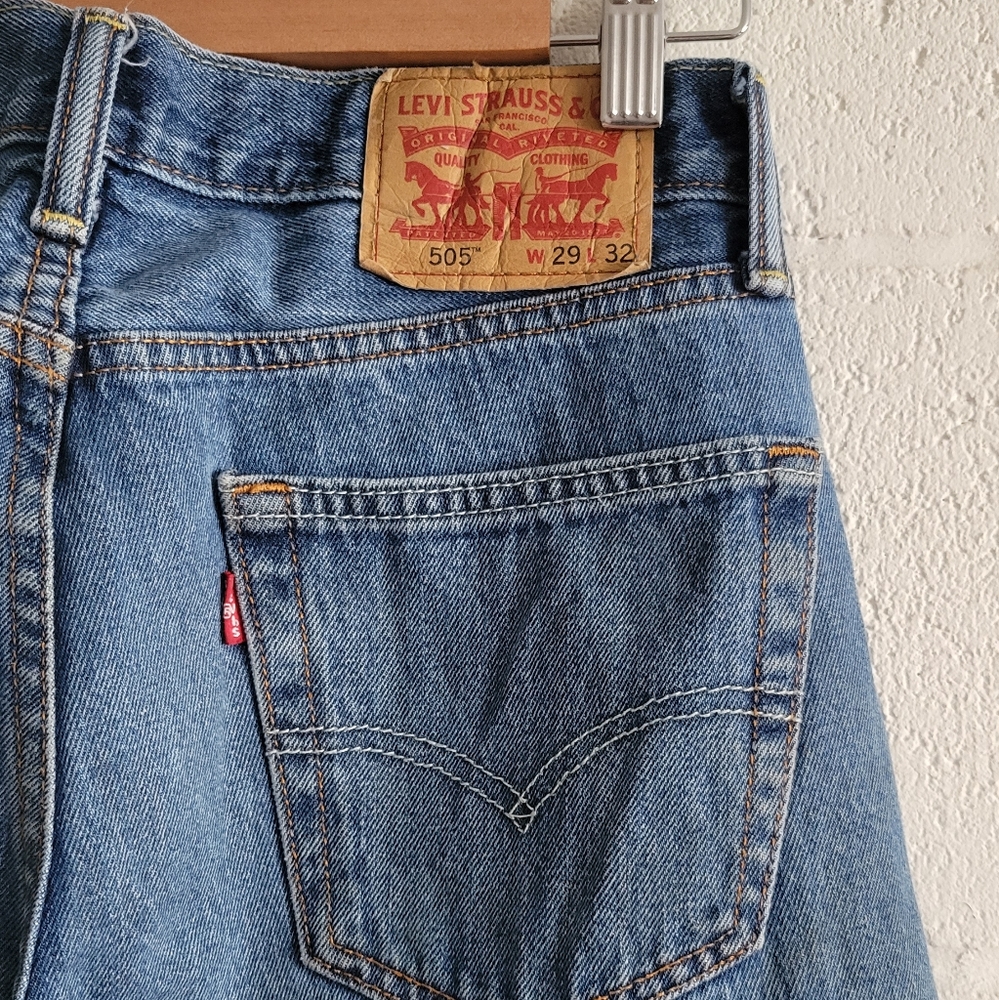 Levi's 505 Mid Wash Denim Jeans